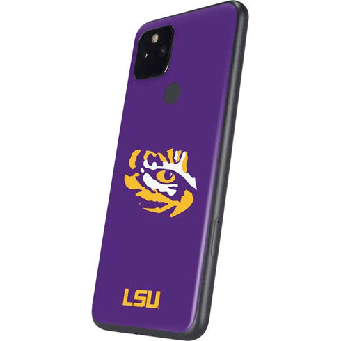 Louisiana State University - LSU Tiger Eye Logo Google Pixel 5a Skin